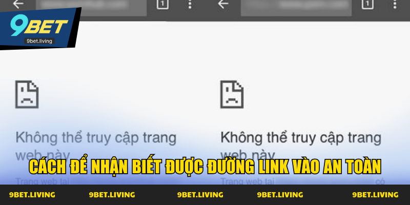 Cách để nhận biết được đường link vào an toàn