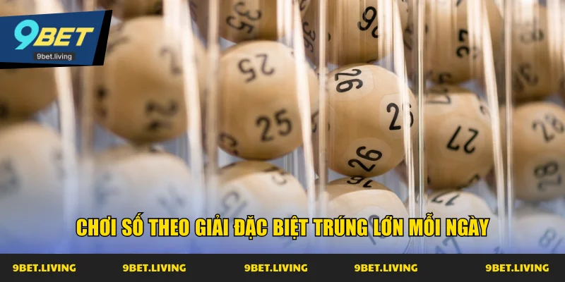 Chơi số theo giải đặc biệt trúng lớn mỗi ngày