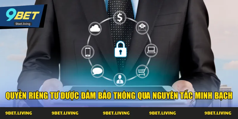 Quyền riêng tư được đảm bảo thông qua nguyên tắc minh bạch
