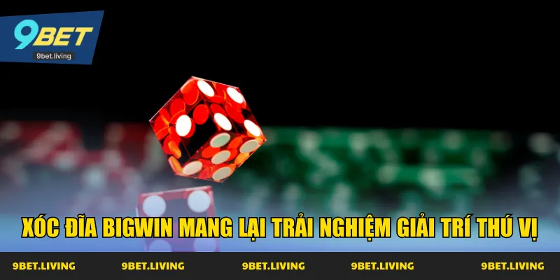 Xóc đĩa Bigwin mang lại trải nghiệm giải trí thú vị